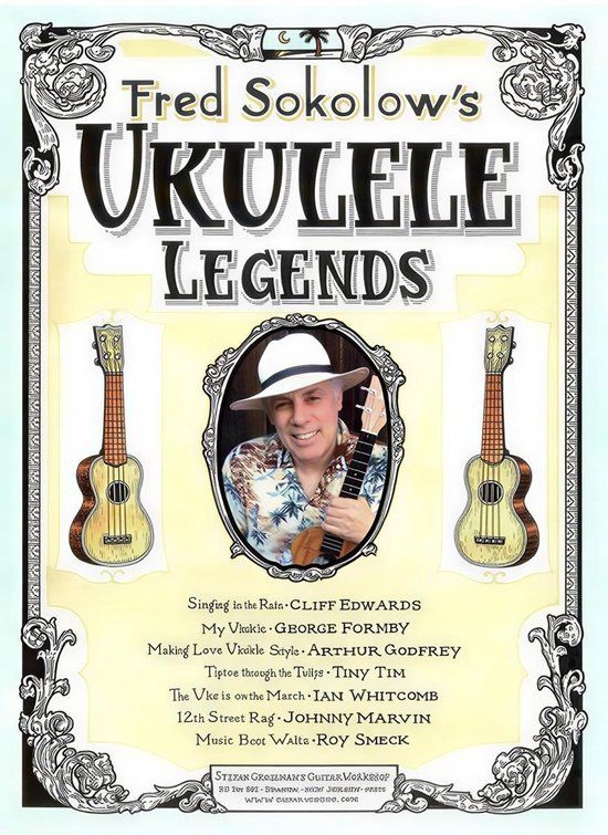 Sonic Rendezvous Fred Sokolow - Legends Of The Ukelele (DVD)