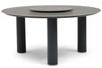 Coco Trino Dining Tuintafel 158 cm met Lazy Susan