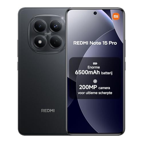Xiaomi Redmi Note 15 Pro Smartphone 12+512 GB Black