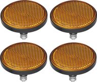 ProPlus Reflector - set van 4 - oranje - 60mm - rond