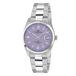 Mondia MI-816-SS-05VI-OY Montre à quartz pour femme Argent Cadran violet Acier 34 mm