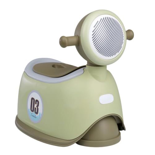 THERMOBABY - Speelse potje SCOOTER – potje voor baby's – kindertoilet – potje voor zindelijkheidstraining – groen – 18 maanden