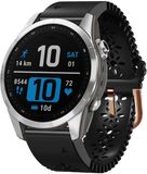 By Qubix Qubix Flower Siliconen Bandje - Zwart - 20mm Quickfit - Geschikt voor Garmin Fenix 7s/6s/5s / Instinct 2s / Epix Pro Gen 2 (42mm)