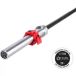 HMS GCF700 Olympische Halterstang - Chroom - 220cm - 700kg