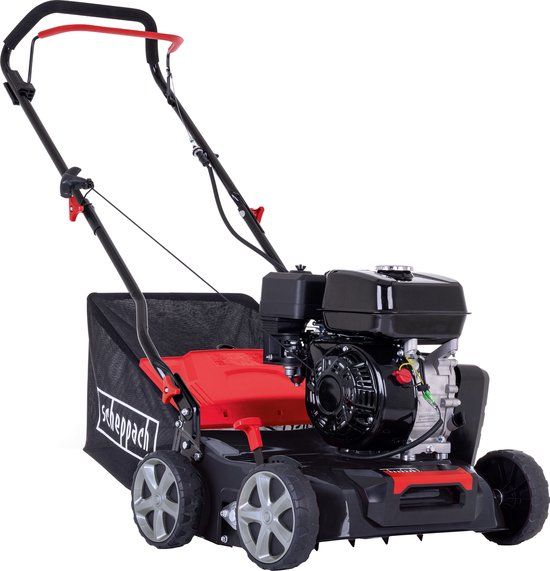 Scheppach SC55P Benzine Verticuteermachine - 40cm werkbreedte - 40L opvangbak