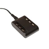Anna's Collection Usb oplaadstation 6 ingangen zwart