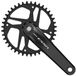 Shimano Fc-u2001-1 7/8s Cg Crankstel Zilver 170 mm / 40t