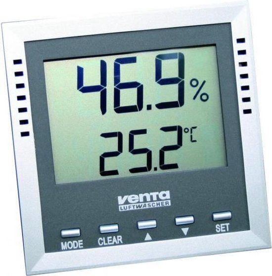 Venta Hygrometer - Zilvergrijs - 6011000