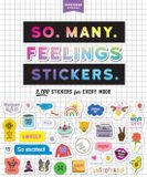 So. Pipsticks®+Workman® So. Many. Feelings Stickers.