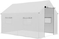 Outsunny Tunnelkas 200x300x200cm Polyetheen Wit