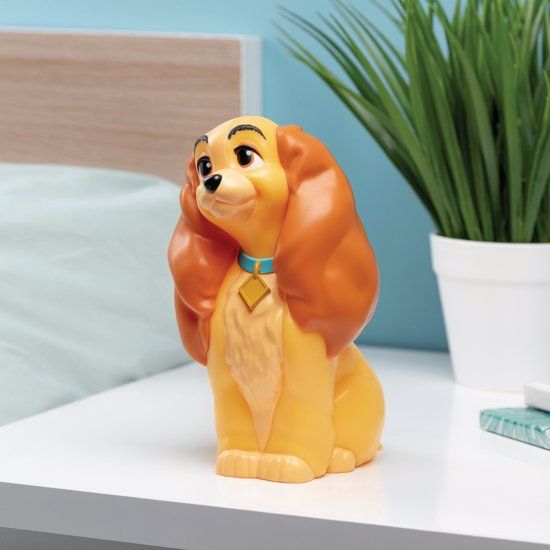 Paladone Disney Lady And The Tramp Lady Lamp - 16cm