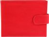 Excellanc Heren Portemonnee Leer Rood