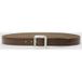 John Varvatos 30mm - Vestry Officer Belt Chocolate