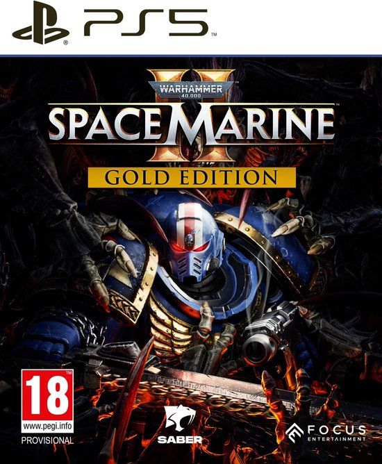 Warhammer 40K - Space Marine 2 Gold Edition - PS5 - Blu-ray - PAL