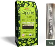 Radico COLOUR ME ORGANIC Dark Ash Blonde 100% Natuurlijke BIO ORGANIC 9-Kruiden Henna Haarverf Zonder Ammoniak PPD PTD met ECOCERT, HALAL, VEGAN 100g