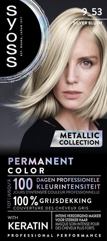SYOSS Permanent Coloration 9-53 Silver Blush