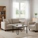 Maison Exclusive Table basse, couleur béton, 100 x 100 x 45 cm, panneau de particules