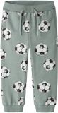 Name it joggingbroek regular fit biologisch katoen groen 104