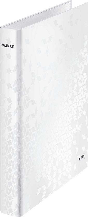 Leitz Wow Gelamineerde Ringband - 4-rings - Wit - 40mm rugbreedte