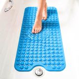 edihome Antislip badmat 100 x 40 cm Blauw