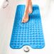 edihome Antislip badmat 100 x 40 cm Blauw