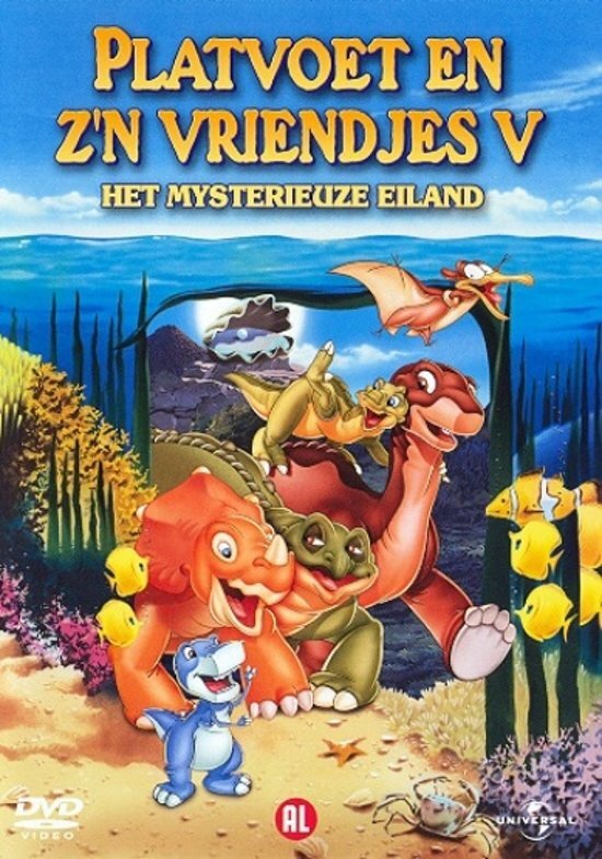 - Platvoet 5 - Het Mysterieuze Eiland dvd