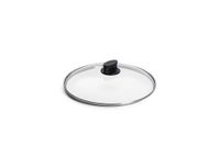 Woll Eco Lite veiligheidsglazen deksel, rond, Ø 28 cm, transparant