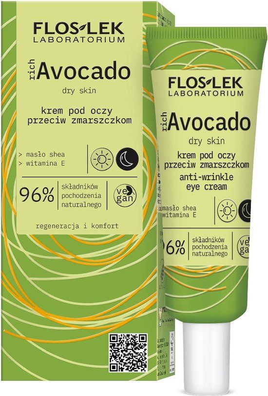 richAvocado oogcrème tegen rimpels 30ml