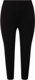 Ulla Popken Dames 7/8 Legging Zwart