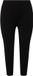 Ulla Popken Dames 7/8 Legging Zwart
