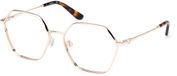 Guess GU50184 Shiny pale gold 56/16/140 WOMAN Brilmonturen