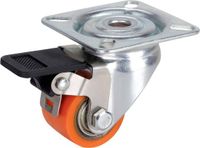Dörner + Helmer 771035 Zwenkwiel Wieldiameter: 35 mm Draagvermogen (max.): 100 kg 1 stuk(s)