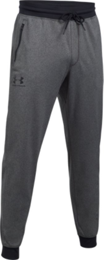 Under Armour Sportstyle Tricot Jogger Sportbroek - Heren - Carbon Heather