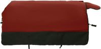 vidaXL - Paardendeken - Bordeauxrood en Zwart - 135 cm - Polyester