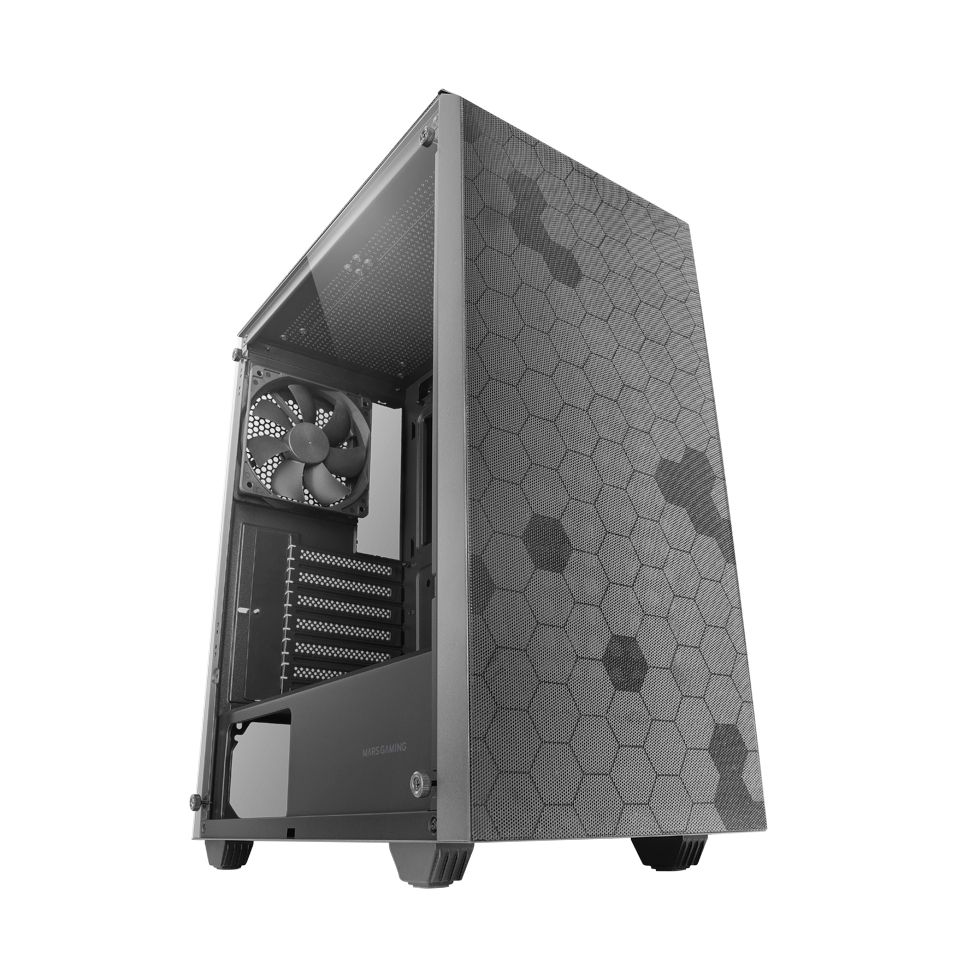 Mars Gaming MC-Q3 Midi Tower Grijs