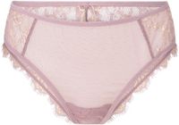 LingaDore String Taupe Roze Maat XS