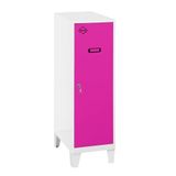 SimonRack Spind, metaal, wit/roze, 1015 x 400 x 500 cm