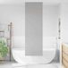 Maison Exclusive - Rideau de douche, dimensions 70x240 cm, largeur du tissu : 66 cm