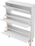 Vevor Armoire à chaussures Blanc 80 x 23.9 x 120 cm