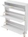 Vevor Armoire à chaussures Blanc 80 x 23.9 x 120 cm