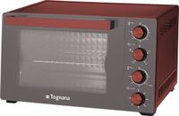 Tognana Porcellane D2DFE02IRRO, 35 l, Rood, Vrijstaand, Draaiknop, 70 - 230 °C, 60 min
