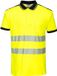 Portwest T180 - Hi-Vis Vision Poloshirt - Geel/zwart - R Maat XL