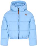 Moodstreet cropped bomber JOYA M607-5230 Soft Blue - maat 122/128