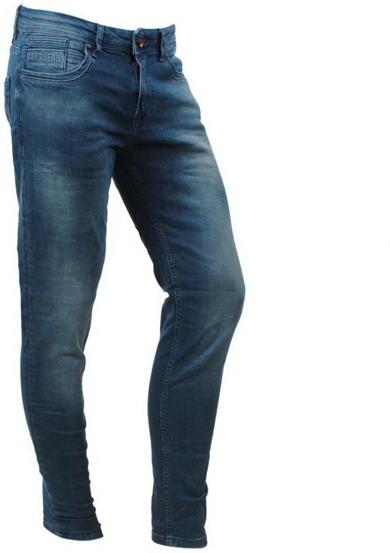 Cars Jeans - Heren Jeans - Slim Fit - Stretch - Lengte 34 - Blast - Lion Blue