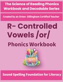 R-Controlled Vowels /or/ Phonics Workbook