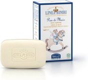 Helan, Linea Bimbi biologische vaste zeep met maïszetmeel - Baby- en kinderreiniger voor de gevoelige huid met zoete amandel en olijf, zonder conserveringsmiddelen - Hand- en lichaamszeep, 100 ml - Gemaakt in Italië