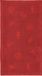 Home Company Seahorse Shells Serviette de plage Rouge 100 x 200 cm