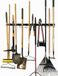 Famanu - Gereedschapswand aanpasbaar wandhouder 122 cm organizer voor tuingereedschap garage