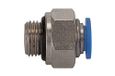 RIEGLER 108999-PC-34 rechte steekschroefverbinding »Blauwe Serie« mini, M3 a., slang-Ø 4, 1st