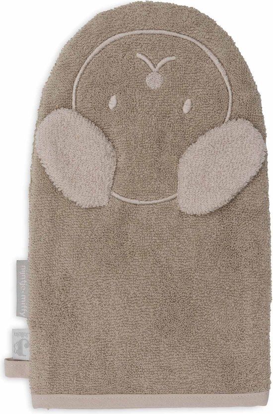 Jollein x Nijntje Baby Washand Badstof - Snuffy - Olive Green